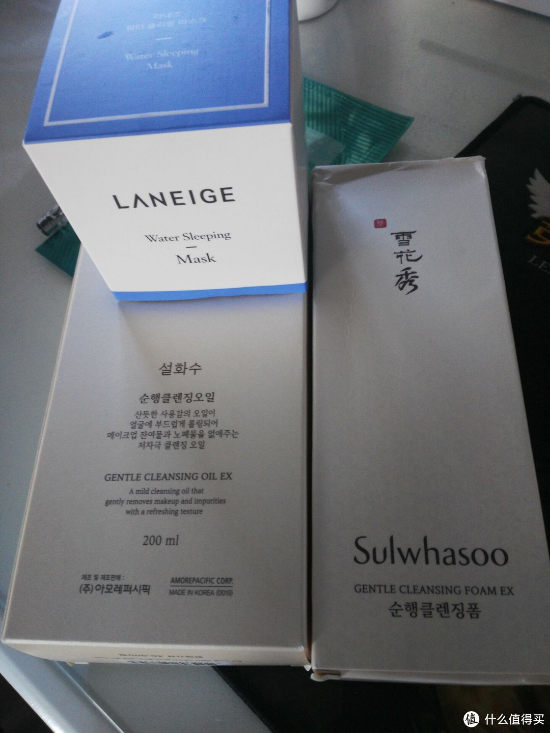 #原创新人# LANEIGE 兰芝面膜+Sulwhasoo 雪花秀洁面 开箱