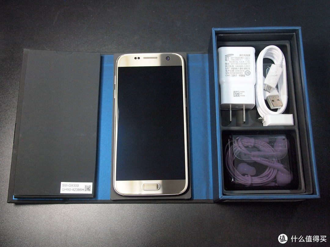 #中奖秀#薅张大妈毛毛之幸运屋奖品晒单：SAMSUNG 三星 Galaxy S7 智能手机