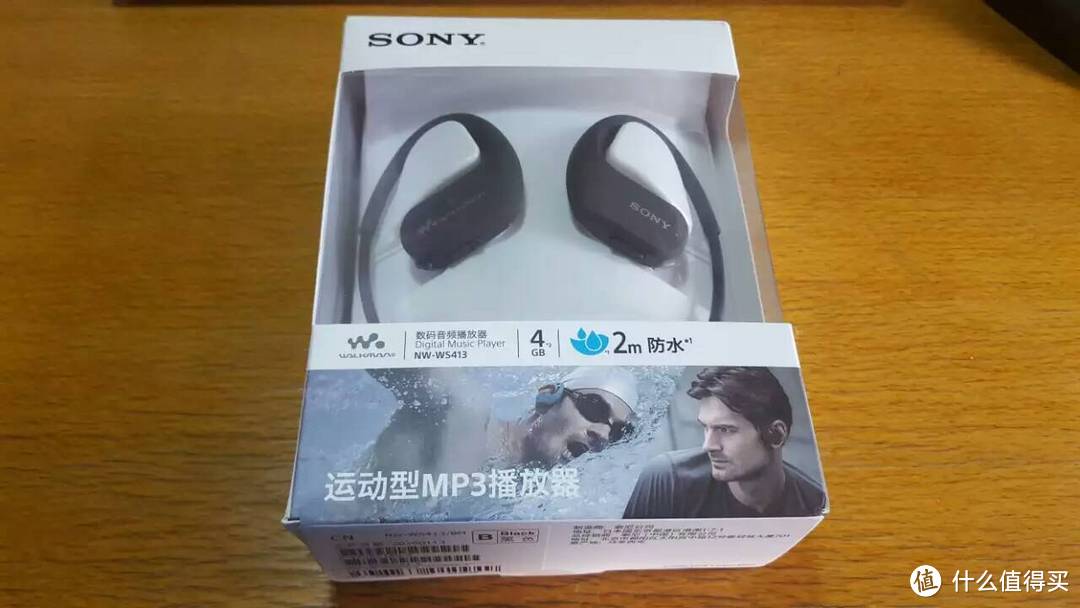 可穿戴的运动MP3耳机一体机——SONY 索尼 WS413 音乐播放器