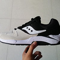 #原创新人# 穷学生伪开箱 Saucony 圣康尼 GRID 9000 男款复古运动鞋