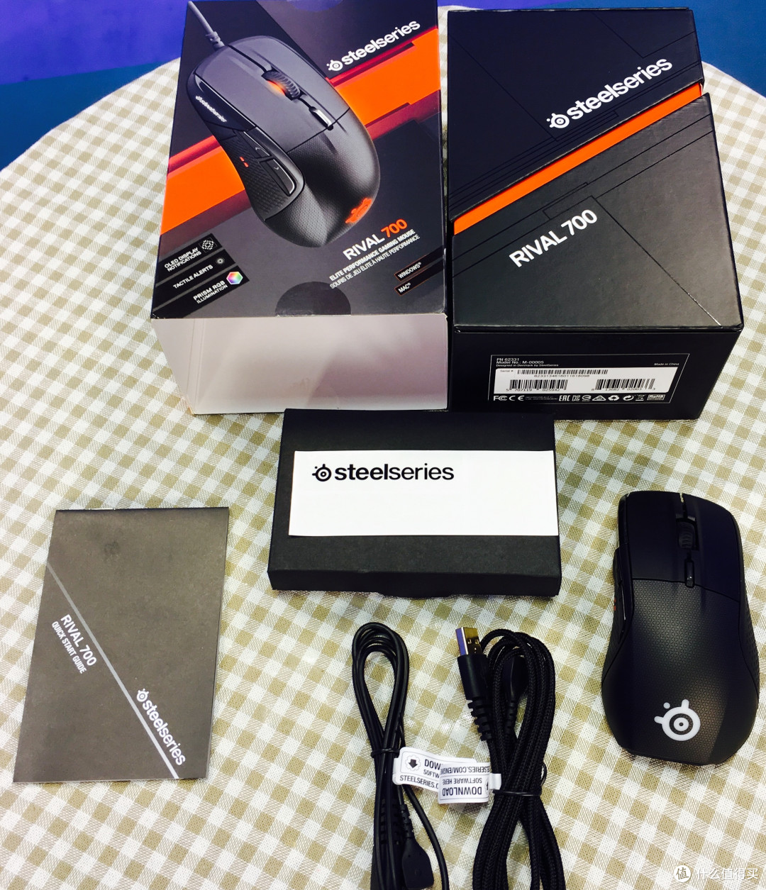 玩灯算什么,这一次我们来玩黑科技!钢厂新旗舰 Rival 700游戏鼠标 评测(图多 建议在wifi环境下指点)