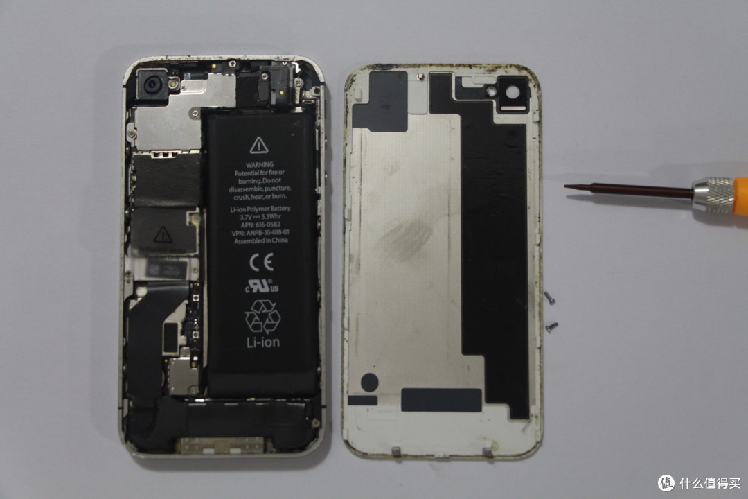 用“重生”给经典重生 — Apple 苹果 iPhone 4S手机更换内置电池(悬赏求助)