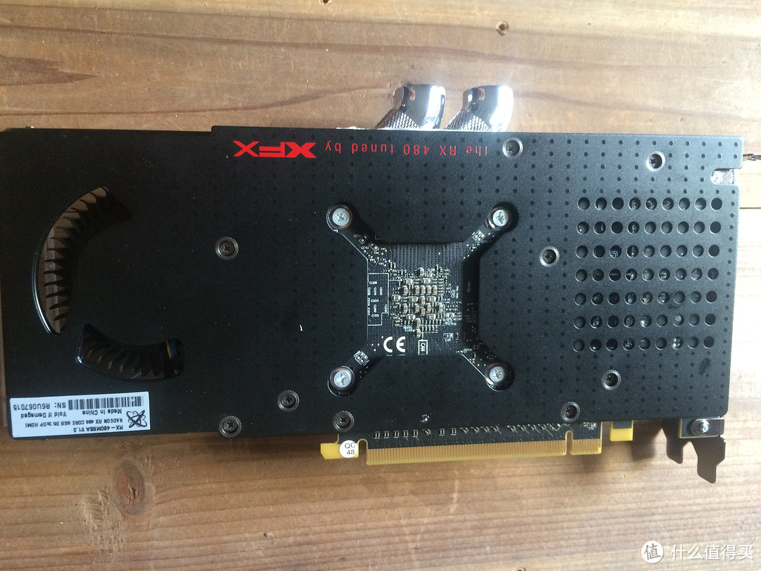 XFX 讯景 RX 480 8G版 黑狼 显卡 水冷改装+使用评测