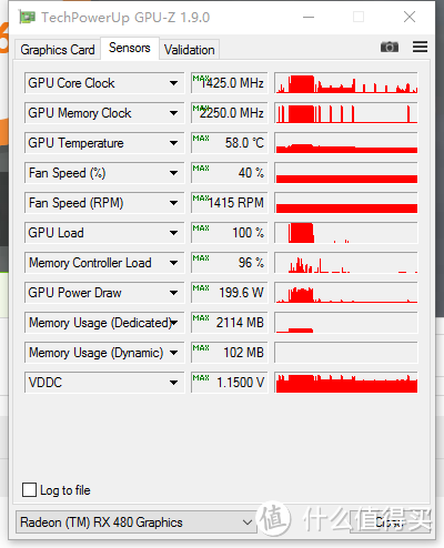 XFX 讯景 RX 480 8G版 黑狼 显卡 水冷改装+使用评测