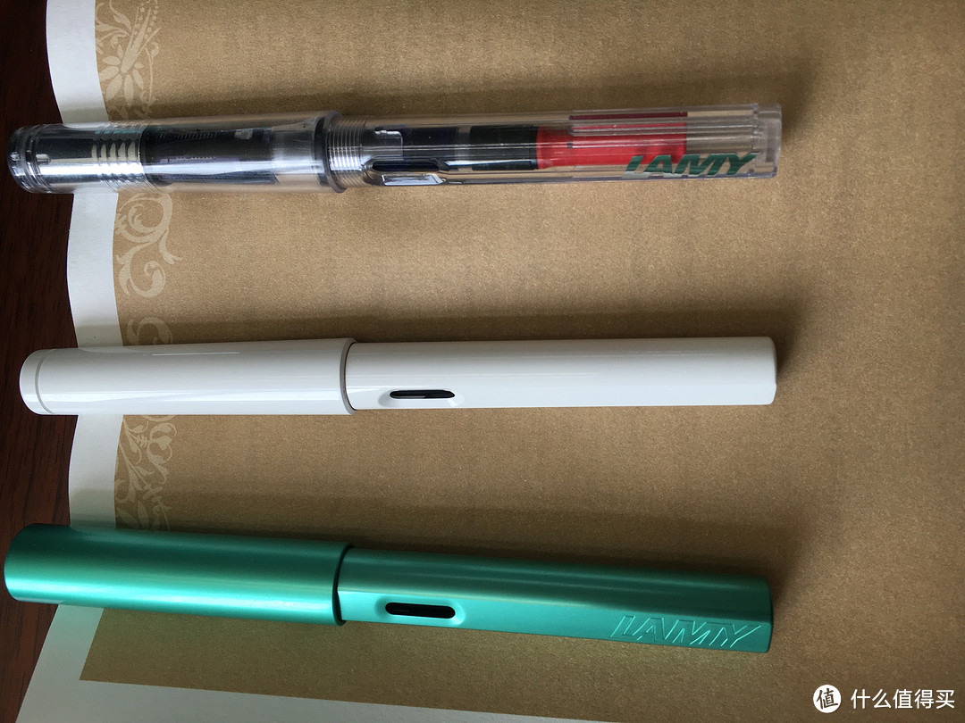 #一周热征#办公室利器#办公室的一抹清新色：Lamy 凌美 恒星系列 蓝绿色限量款钢笔