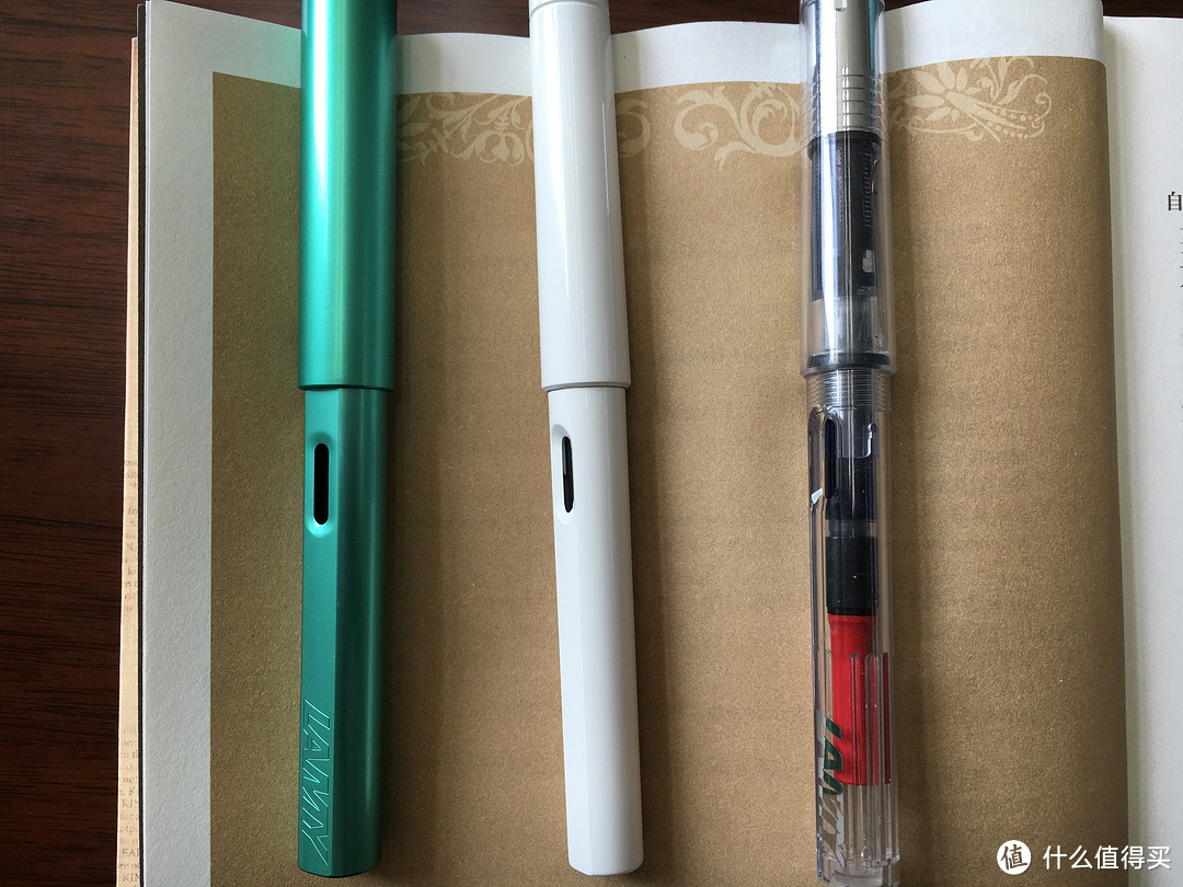 #一周热征#办公室利器#办公室的一抹清新色：Lamy 凌美 恒星系列 蓝绿色限量款钢笔