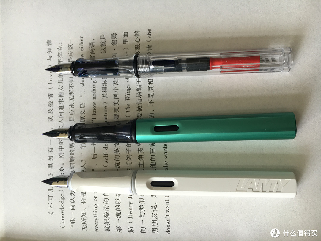 #一周热征#办公室利器#办公室的一抹清新色：Lamy 凌美 恒星系列 蓝绿色限量款钢笔