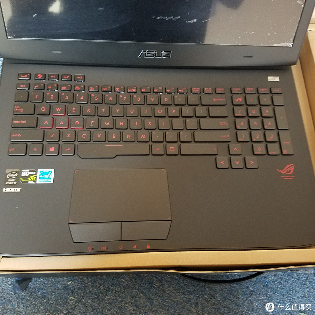 美亚Warehouse购入 ASUS 华硕 玩家国度 G751JL 开箱