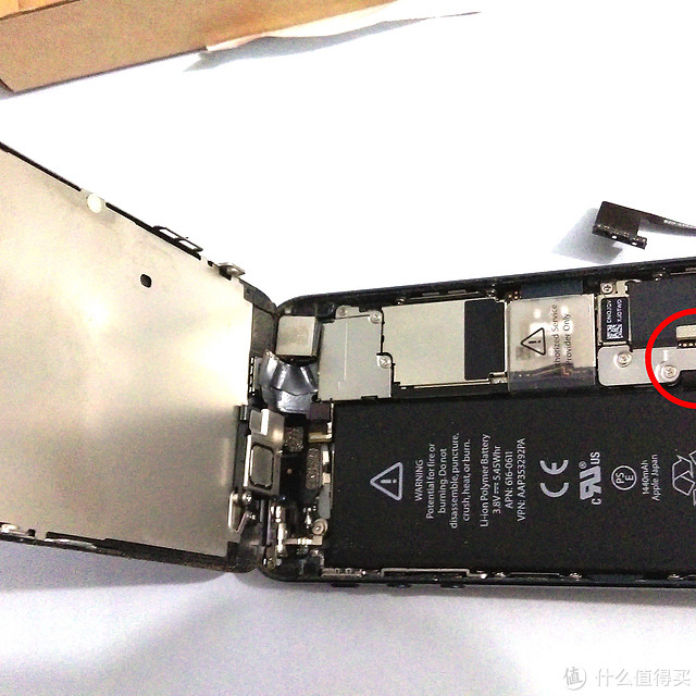 险成板砖！技术小白亲手为 Apple 苹果 iPhone 5 更换电池记录