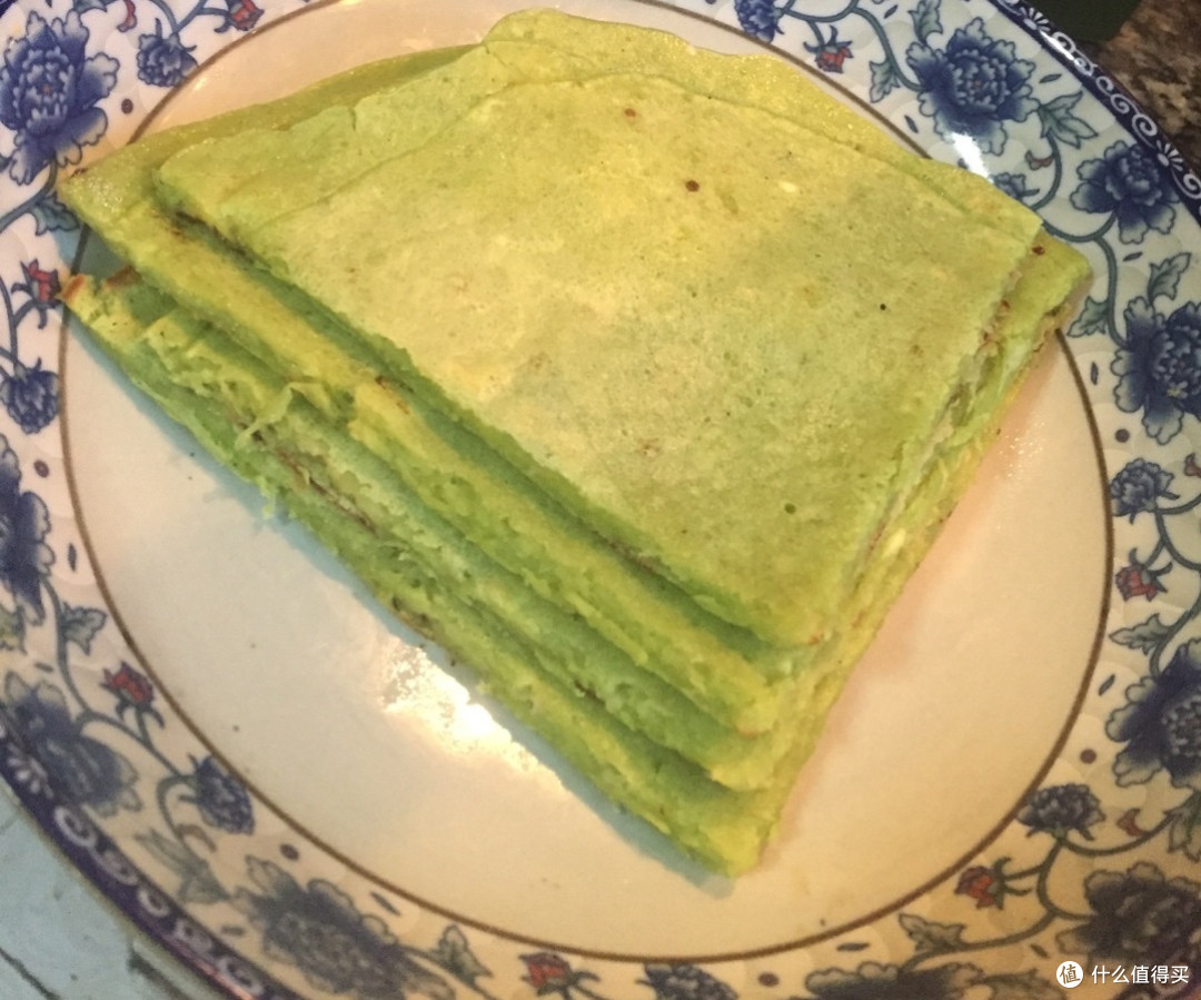 少吃青菜一族!简单却高**的青汁•土司面包的做法