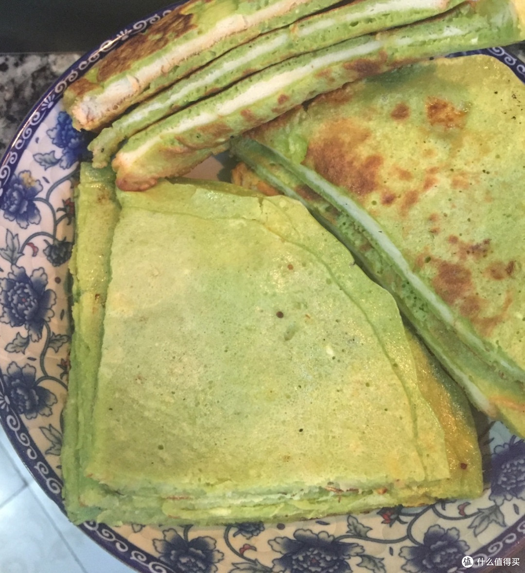 少吃青菜一族!简单却高**的青汁•土司面包的做法