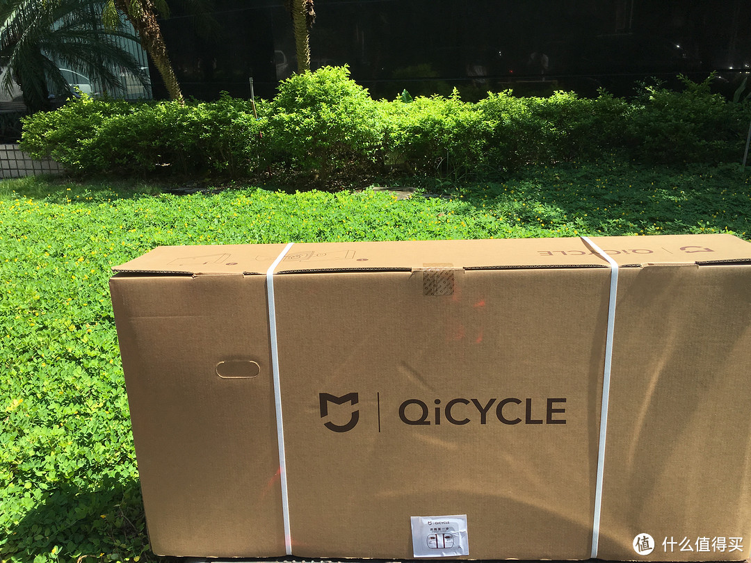 MI 小米 QiCYCLE 骑记 电助力折叠自行车 开箱