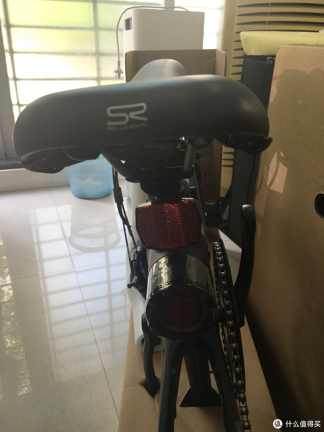 MI 小米 QiCYCLE 骑记 电助力折叠自行车 开箱