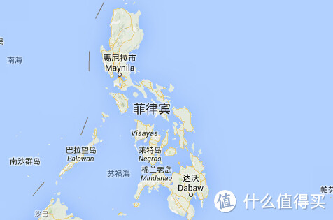 菲律宾地图示意