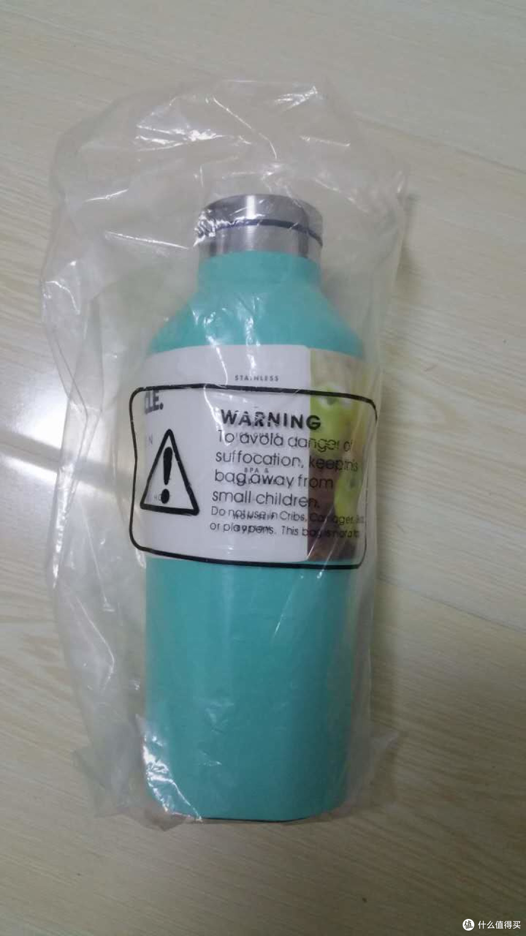 张大妈家推荐的保温杯与某品牌搞活动送的保温杯的不对称对比