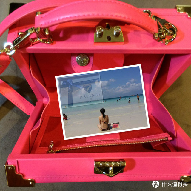 #本站首晒# 伪文艺女知青的第一个4位数mini包 — Aspinal of London The Mini Trunk 真皮箱型手提包