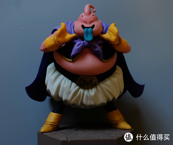 #本站首晒# 治愈系大魔王，最萌BOSS — BANPRESTO 龙珠Z 魔人布欧景品手办 4.7寸