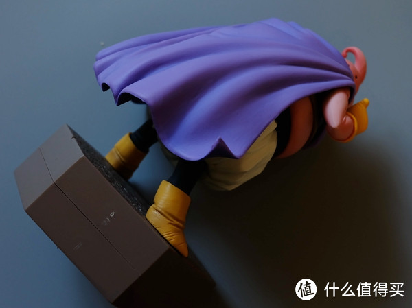 #本站首晒# 治愈系大魔王，最萌BOSS — BANPRESTO 龙珠Z 魔人布欧景品手办 4.7寸