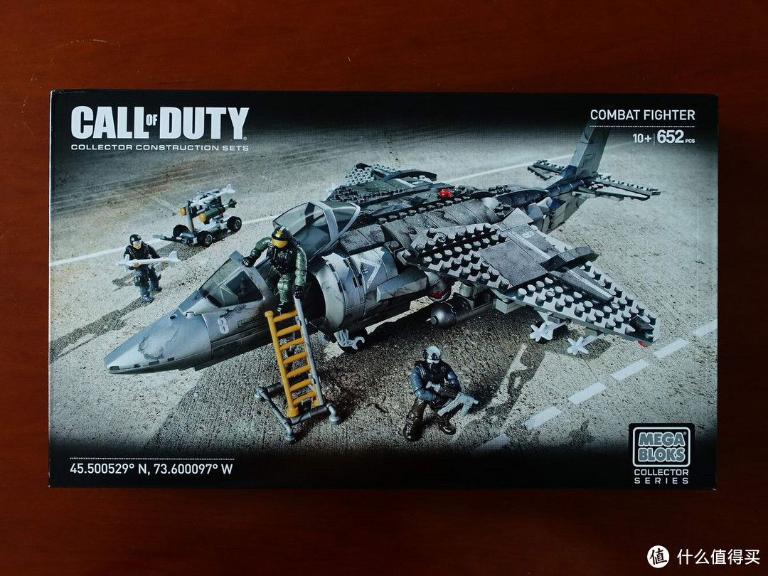 MEGA BLOKS 美高 Call of Duty AV-8 鹞式垂直起落战斗机 开箱