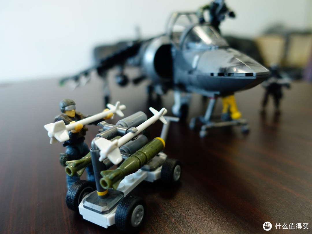 MEGA BLOKS 美高 Call of Duty AV-8 鹞式垂直起落战斗机 开箱