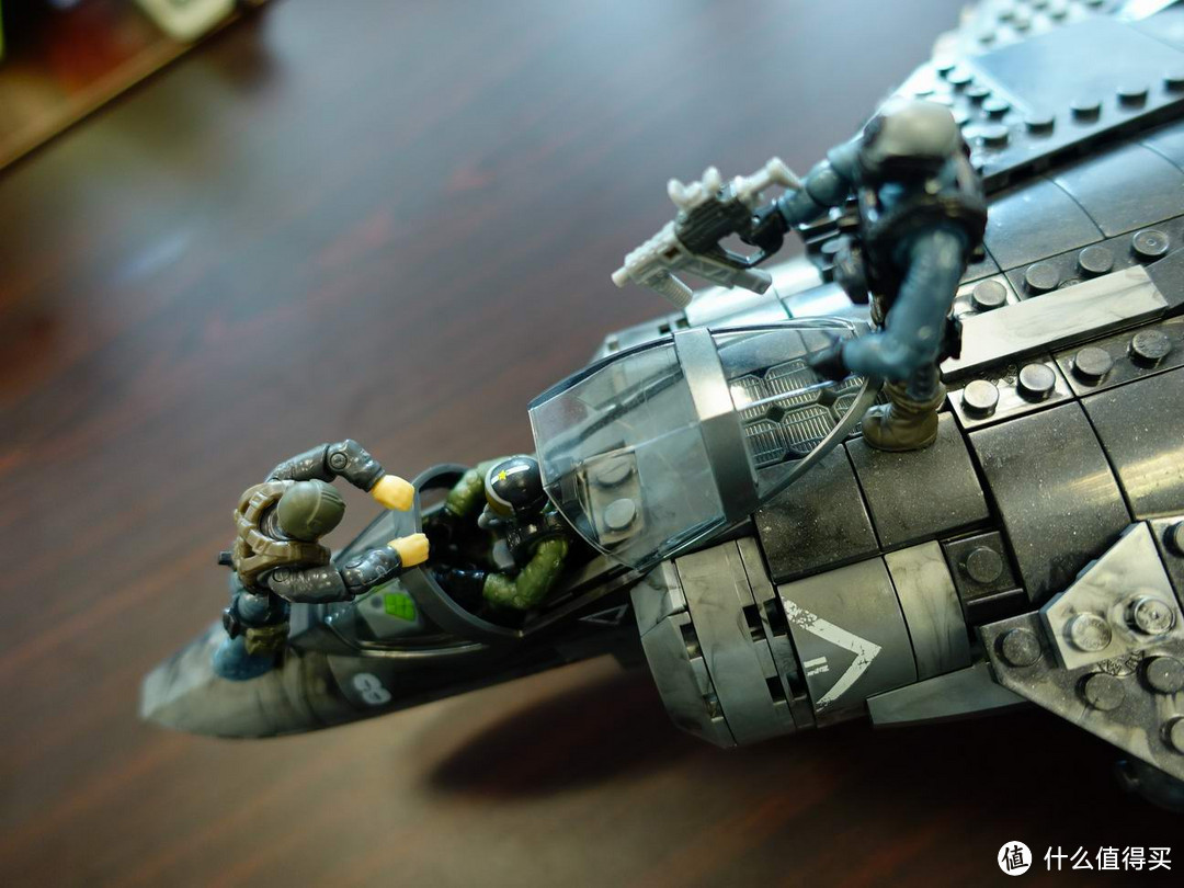 MEGA BLOKS 美高 Call of Duty AV-8 鹞式垂直起落战斗机 开箱