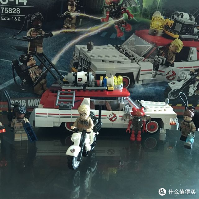 #本站首晒# LEGO 乐高 75828 新款(女版)捉鬼车 & 附与21108旧版捉鬼车的对比