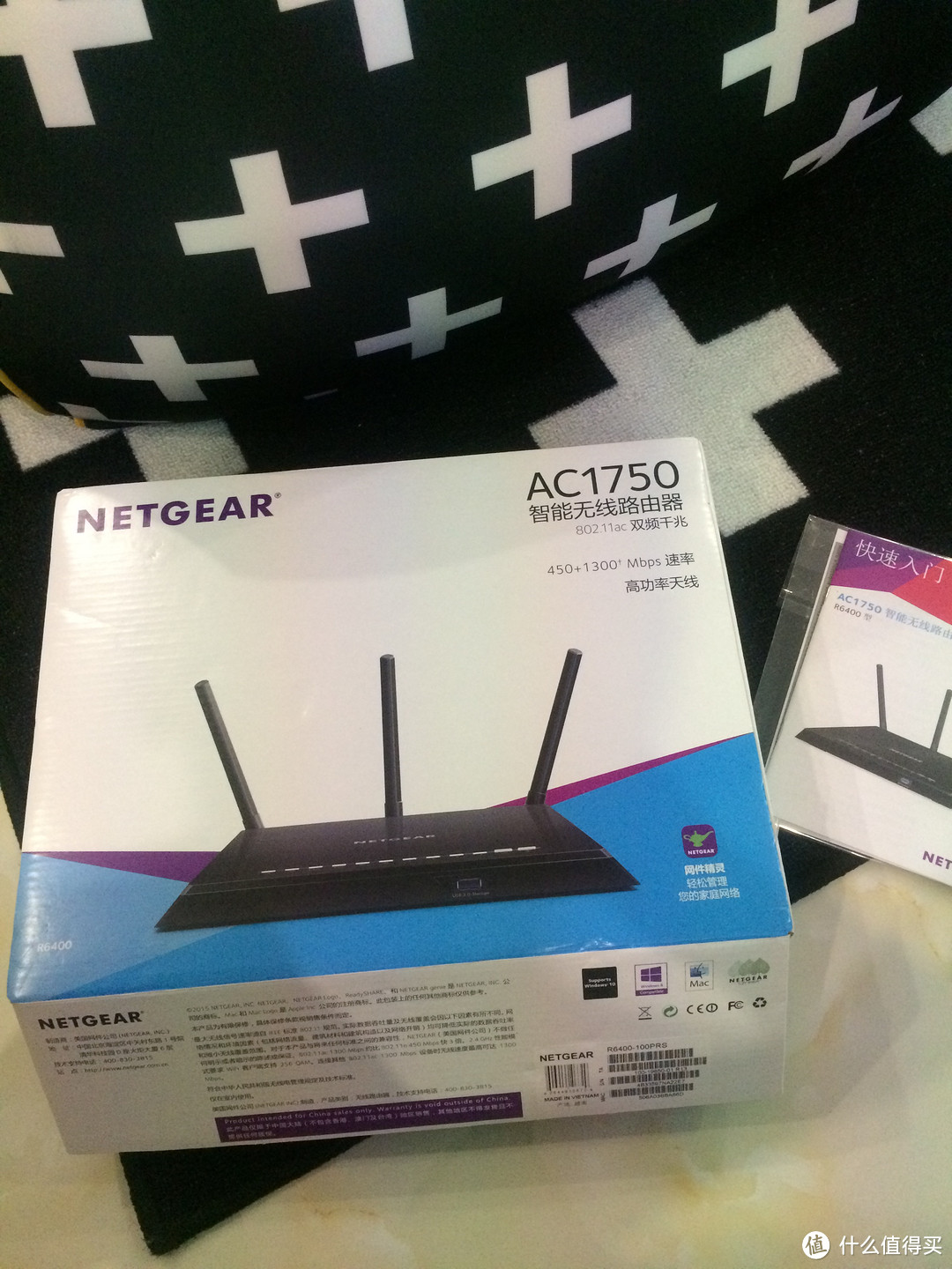 NETGEAR 美国网件 R6400 1750M 双频千兆无线路由器 晒单