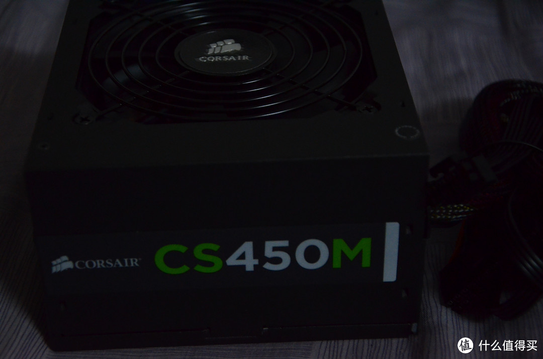 晒晒 CORSAIR 美商海盗船：spec-m2小机箱+cs450m电源装机