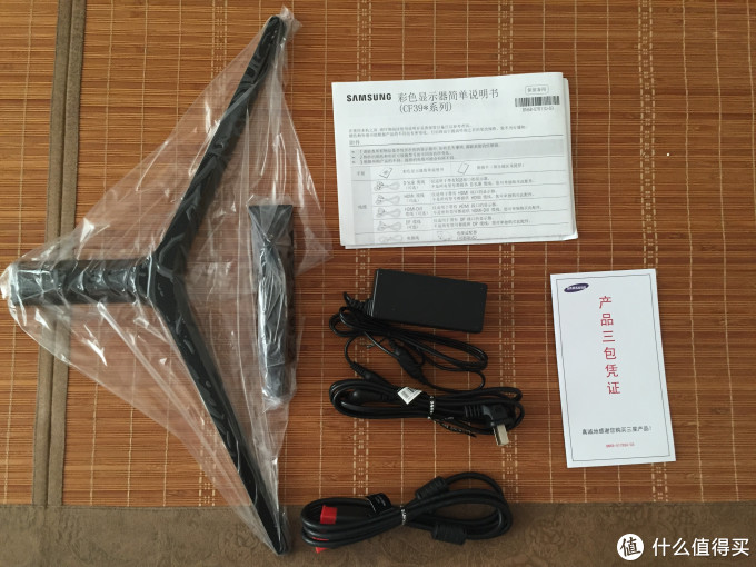 #本站首晒# 世界为你环绕 — SAMSUNG 三星 C27F396FH 1800R曲率显示器