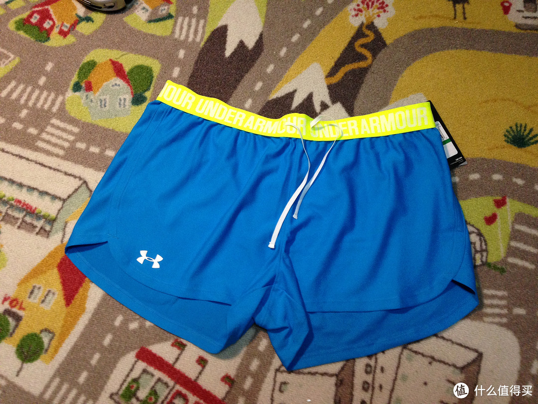 #本站首晒# Under Armour 安德玛 Play UP 女子运动训练短裤