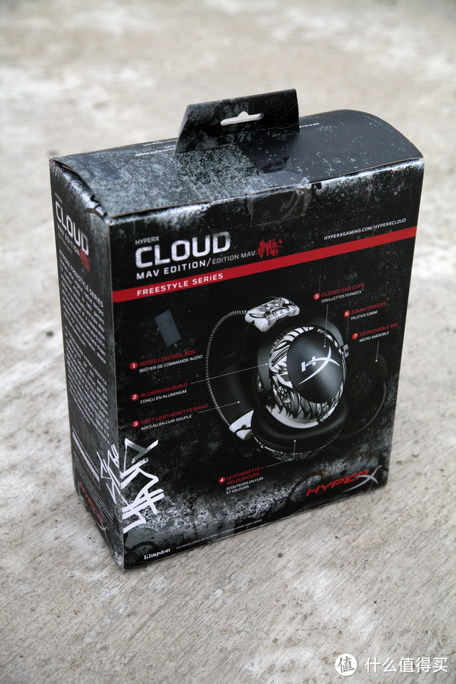 Kingston 金士顿 HyperX Cloud Mav Edition 耳机开箱评测