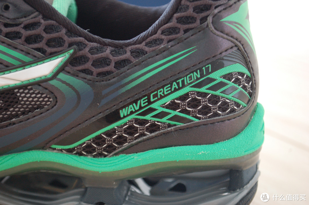 #原创新人# 一个胖子的新跑鞋 — Mizuno 美津浓 Wave Creation 17 男款 *级缓震跑鞋