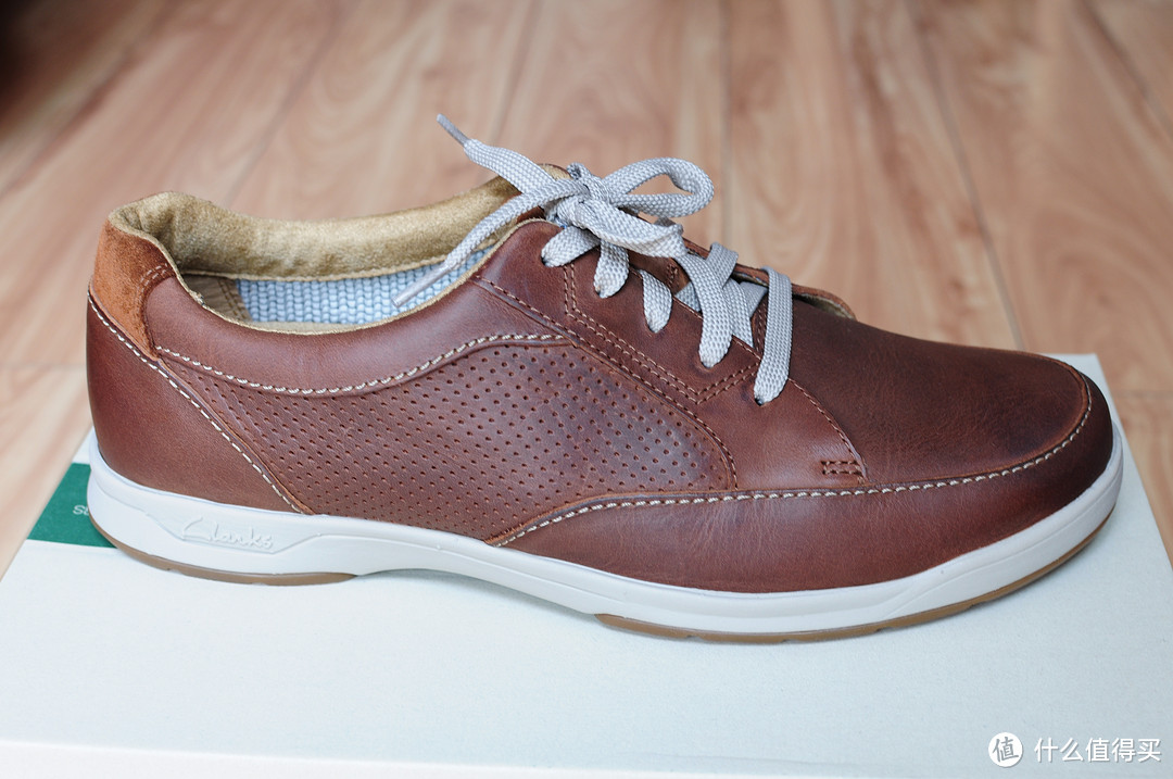 #本站首晒# Clarks 其乐 Stafford Park5 男士真皮休闲鞋