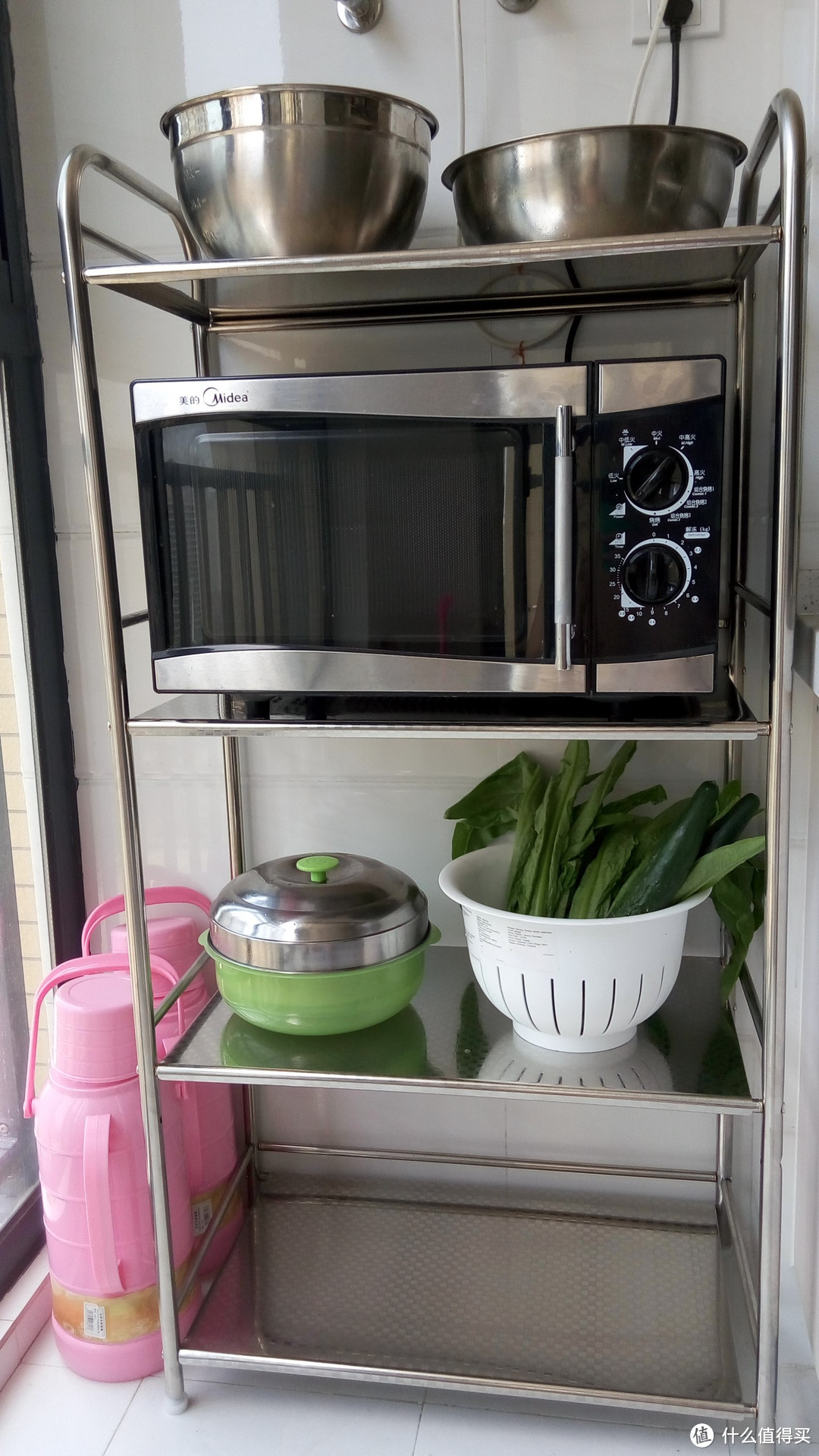微波炉和烤箱的好住处——厨房置物架选购及安装