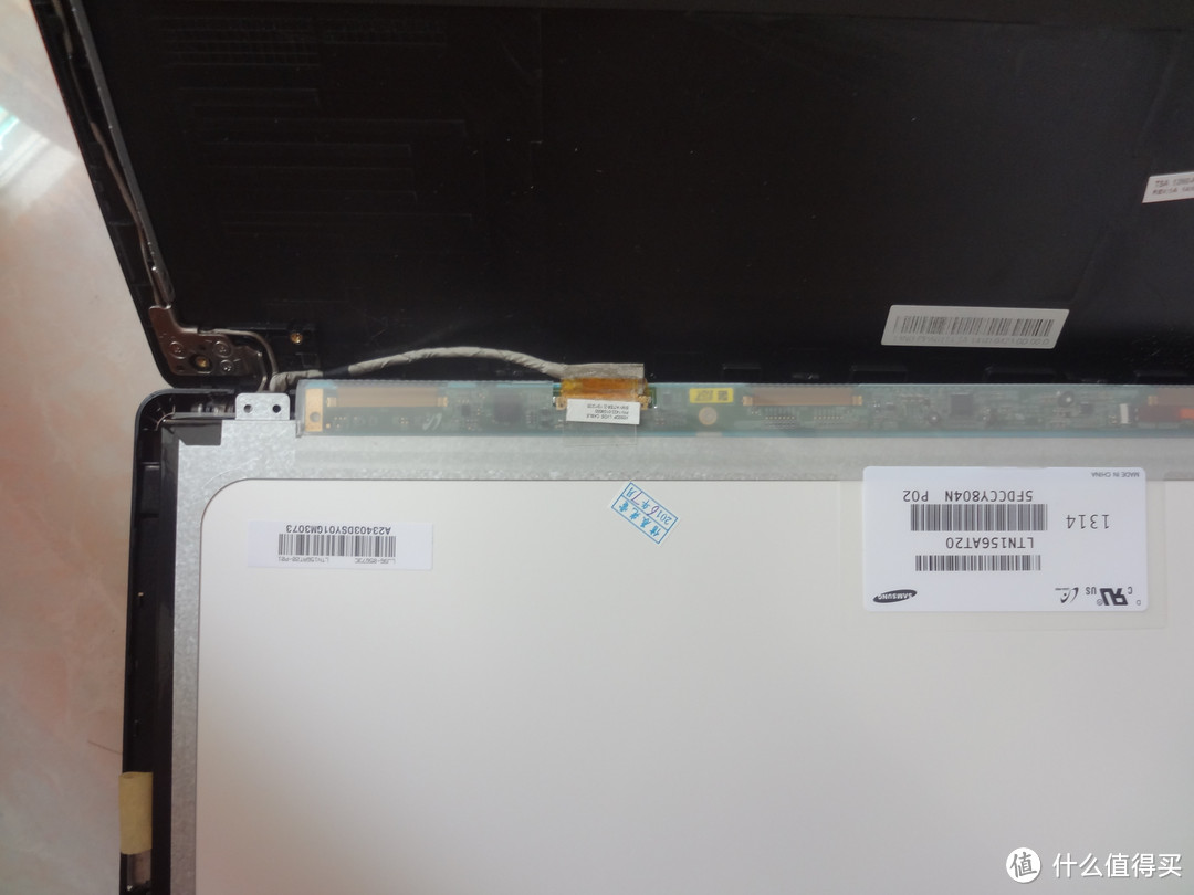 ASUS 华硕 K550D 笔记本电脑 换电池+屏幕