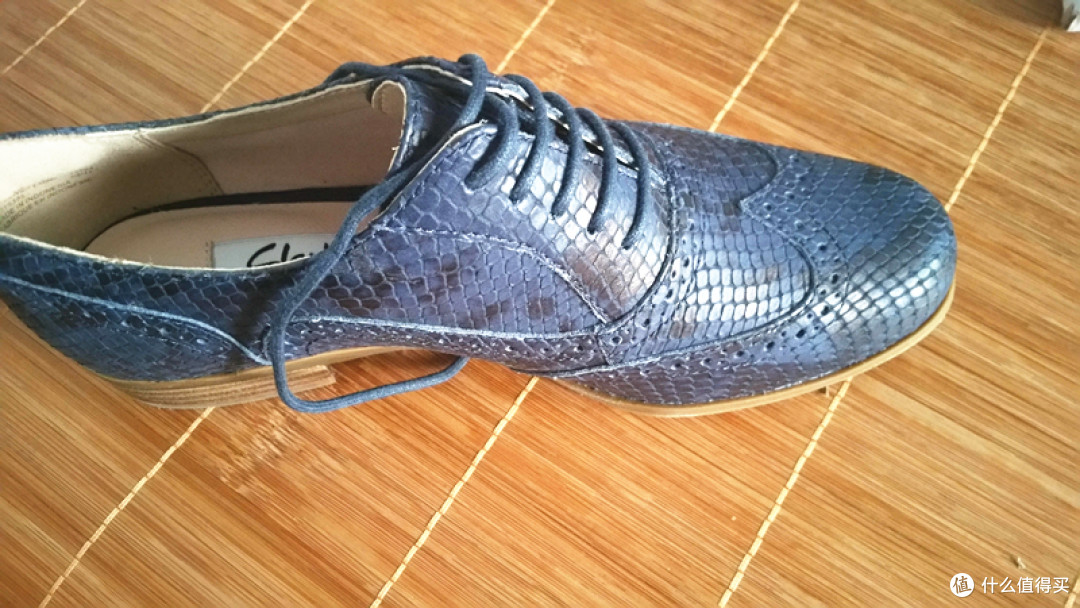Clarks Hamble Oak Derby 女款真皮休闲鞋