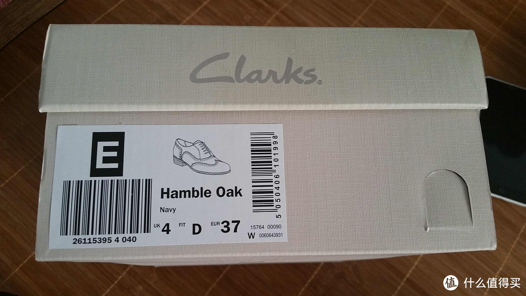 Clarks Hamble Oak Derby 女款真皮休闲鞋