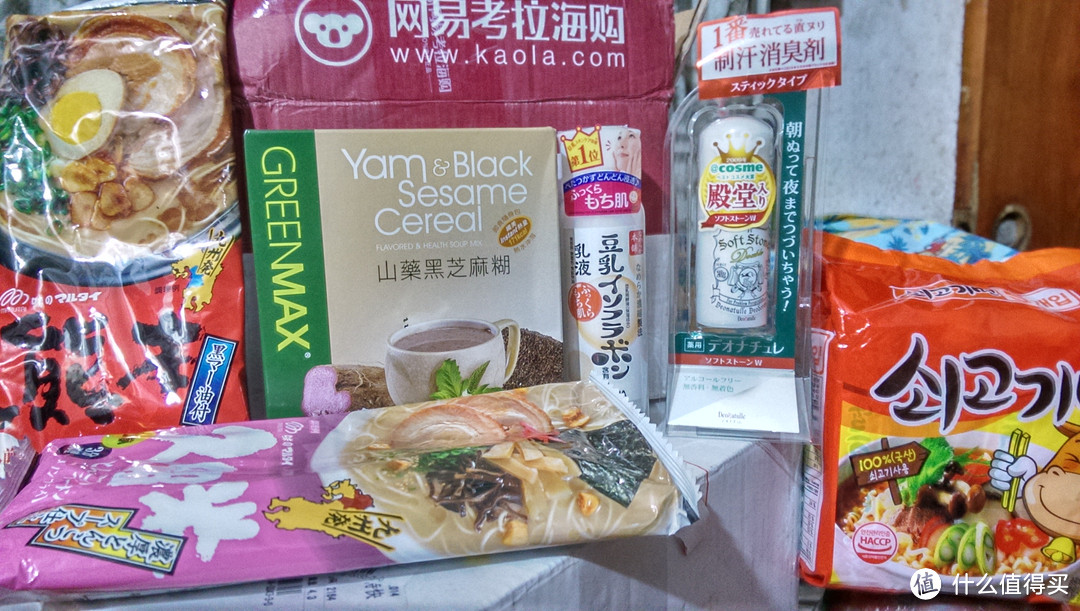 网易考拉海购初体验：九州 拉面 &三养 牛肉汤面 & 马玉山 山药黑芝麻糊