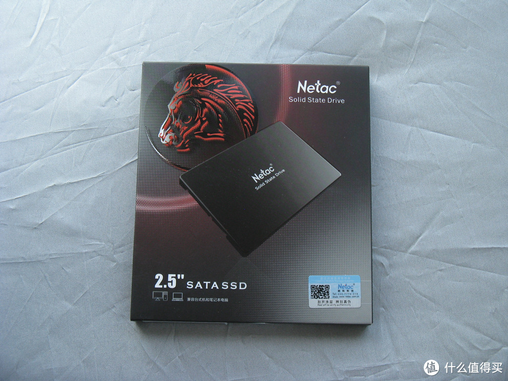 Netac 朗科 迅猛系列之越影 128G SATA3 固态硬盘 开箱简测