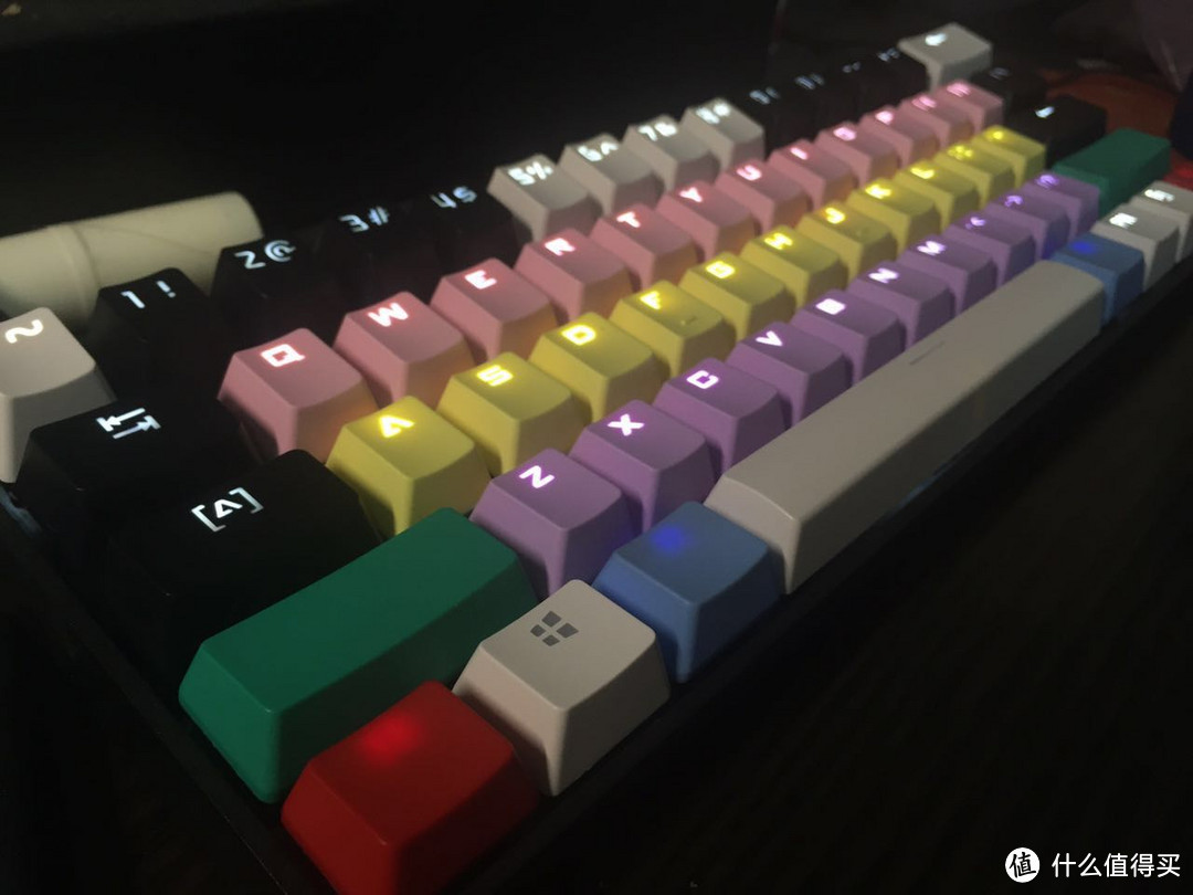 #原创新人#体验指尖上的轻舞飞扬——PLUM NANO75 RGB 静电容键盘 简单评测