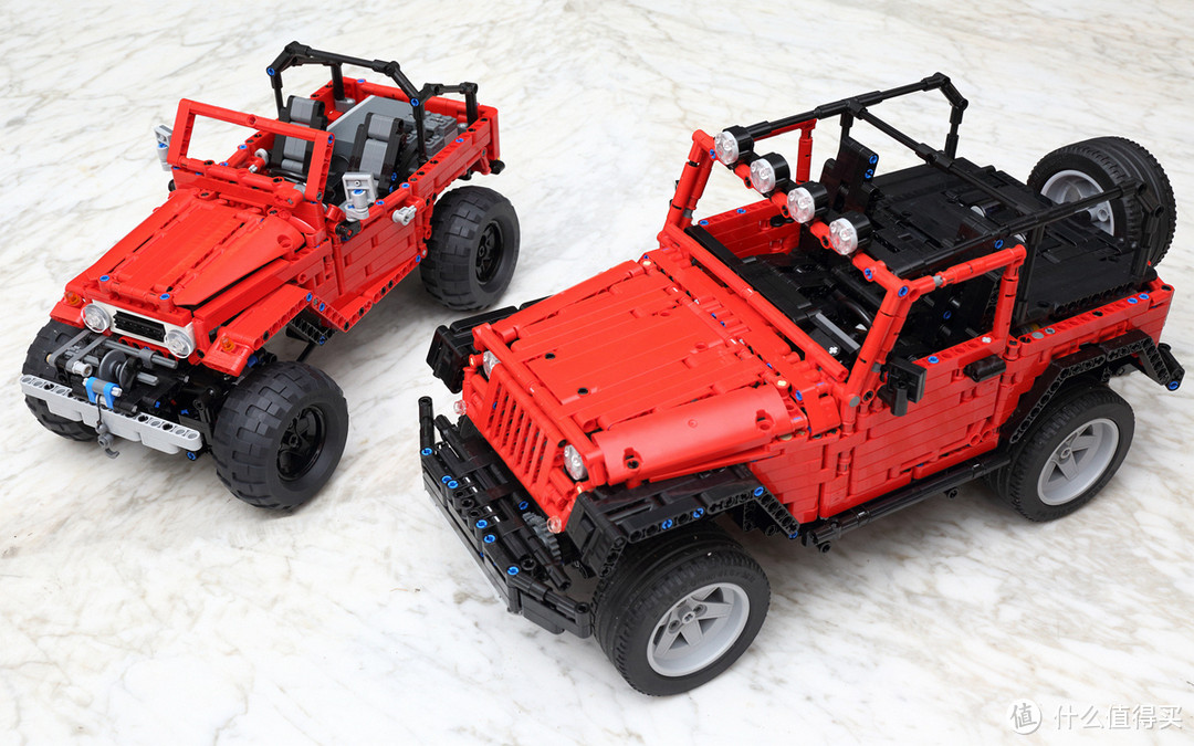 一入LEGO坑似海：复刻 LEGO 乐高 Jeep Wrangler Rubicon RC