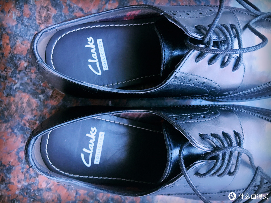 英亚购入:Clarks Chart Limit 男款雕花皮鞋 晒单