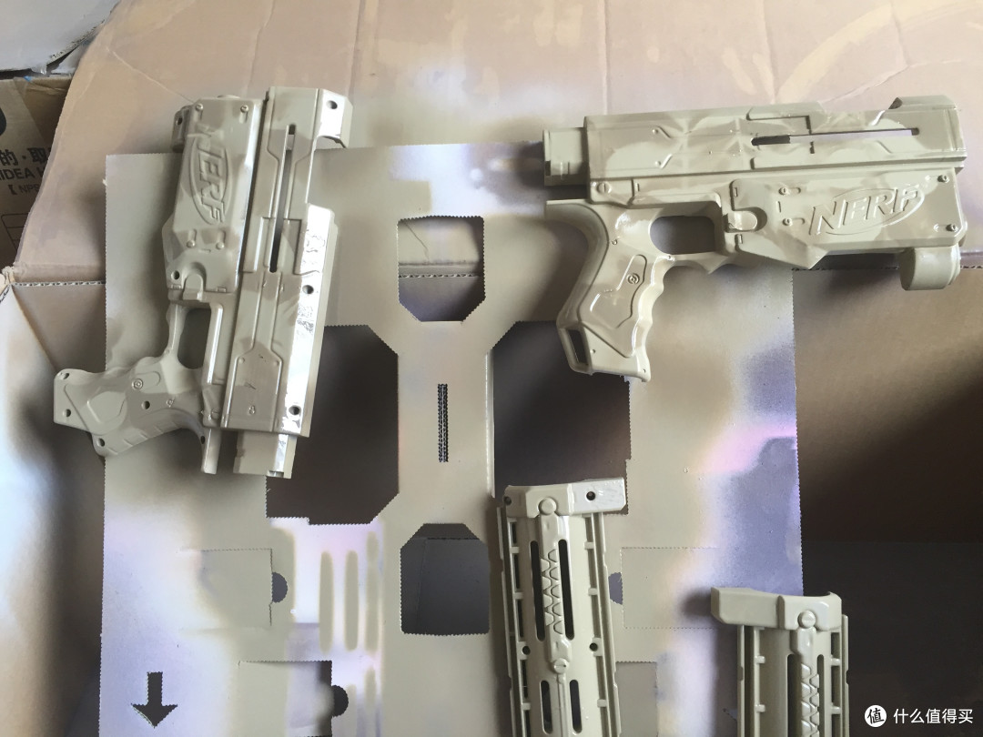 hasbro 孩之宝 nerf 精英系列发射器 热火复仇迷彩涂装不完全指导建议