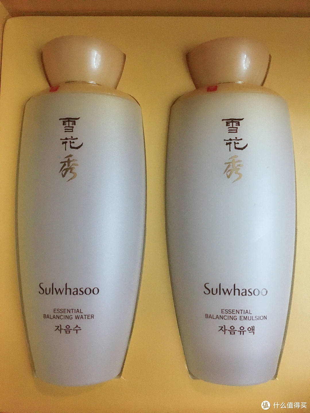 #原创新人# Sulwhasoo 雪花秀 滋盈肌本平衡水乳套装