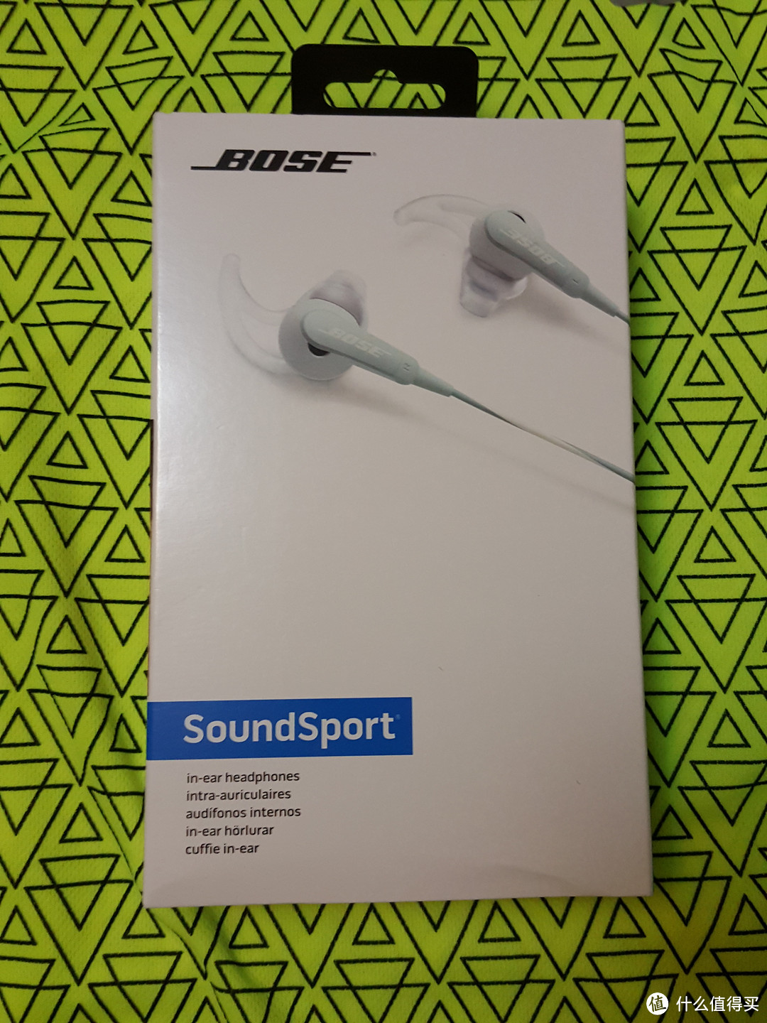 有颜值就是值 — BOSE SoundSport 入耳式运动耳机