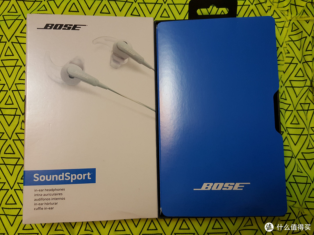 有颜值就是值 — BOSE SoundSport 入耳式运动耳机