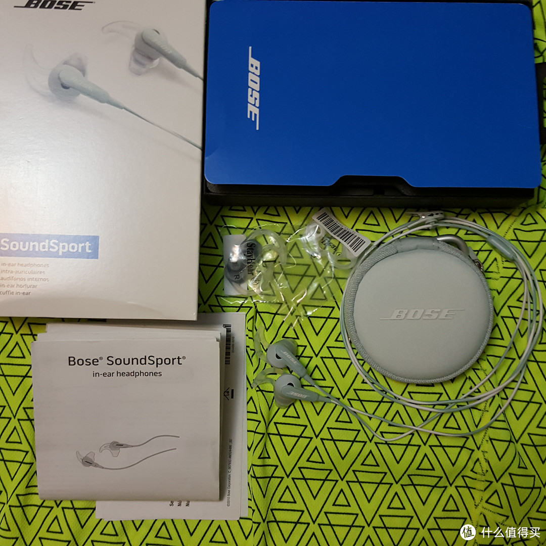 有颜值就是值 — BOSE SoundSport 入耳式运动耳机