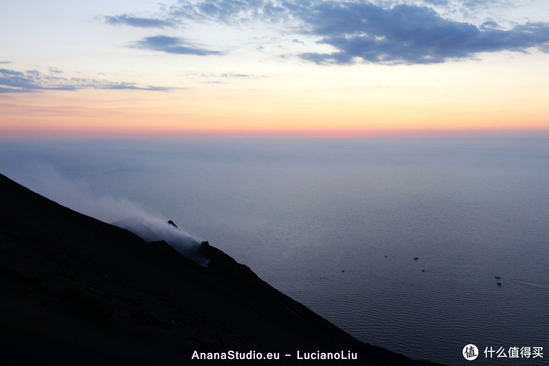 西西里岛的火山喷发（Stromboli活火山）