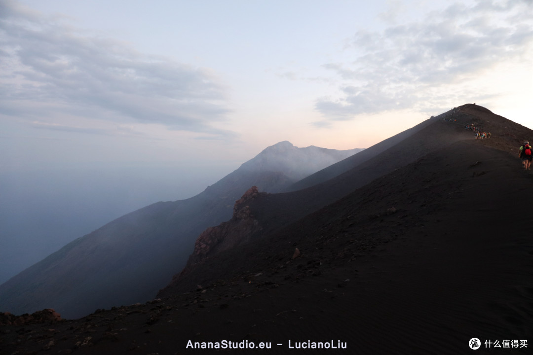 西西里岛的火山喷发（Stromboli活火山）