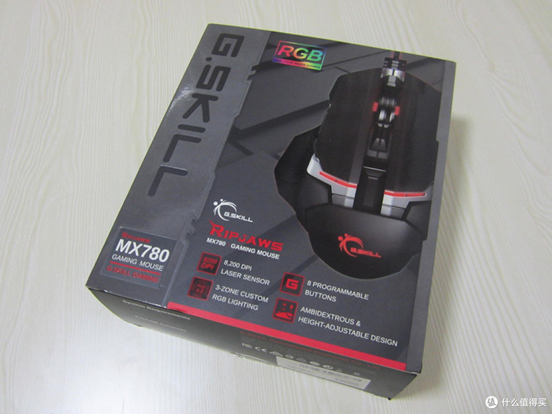 我的“小众”情怀:G.SKILL 芝奇 Ripjaws MX780 RGB 游戏鼠标 测评